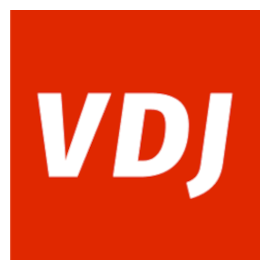 Logo der Vereinigung Demokratischer Juristinnen und Juristen