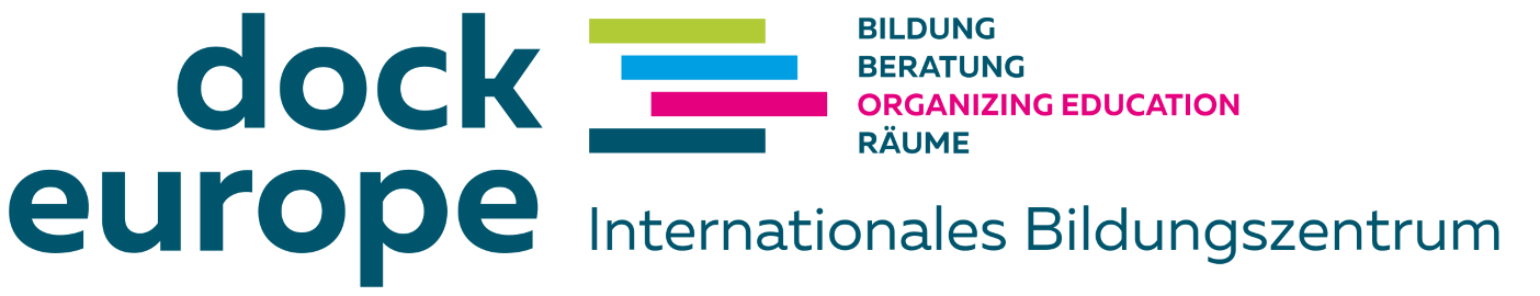 Logo dock europe e.V. - Internationales Bildungszentrum